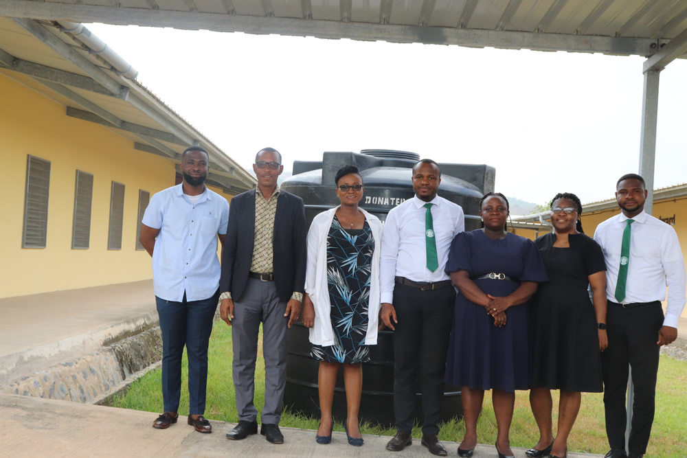 Donation of Polytank to the Somanya Municial Hospital